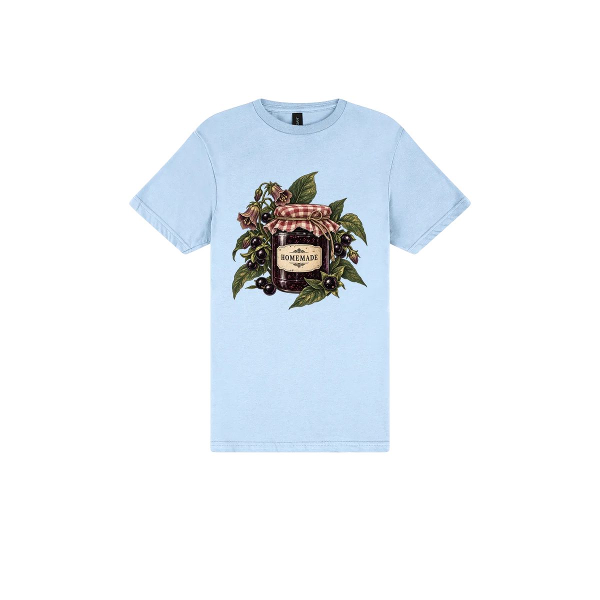Light Blue front flat lay