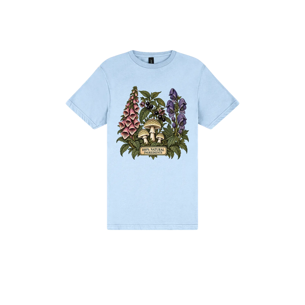Light Blue front flat lay
