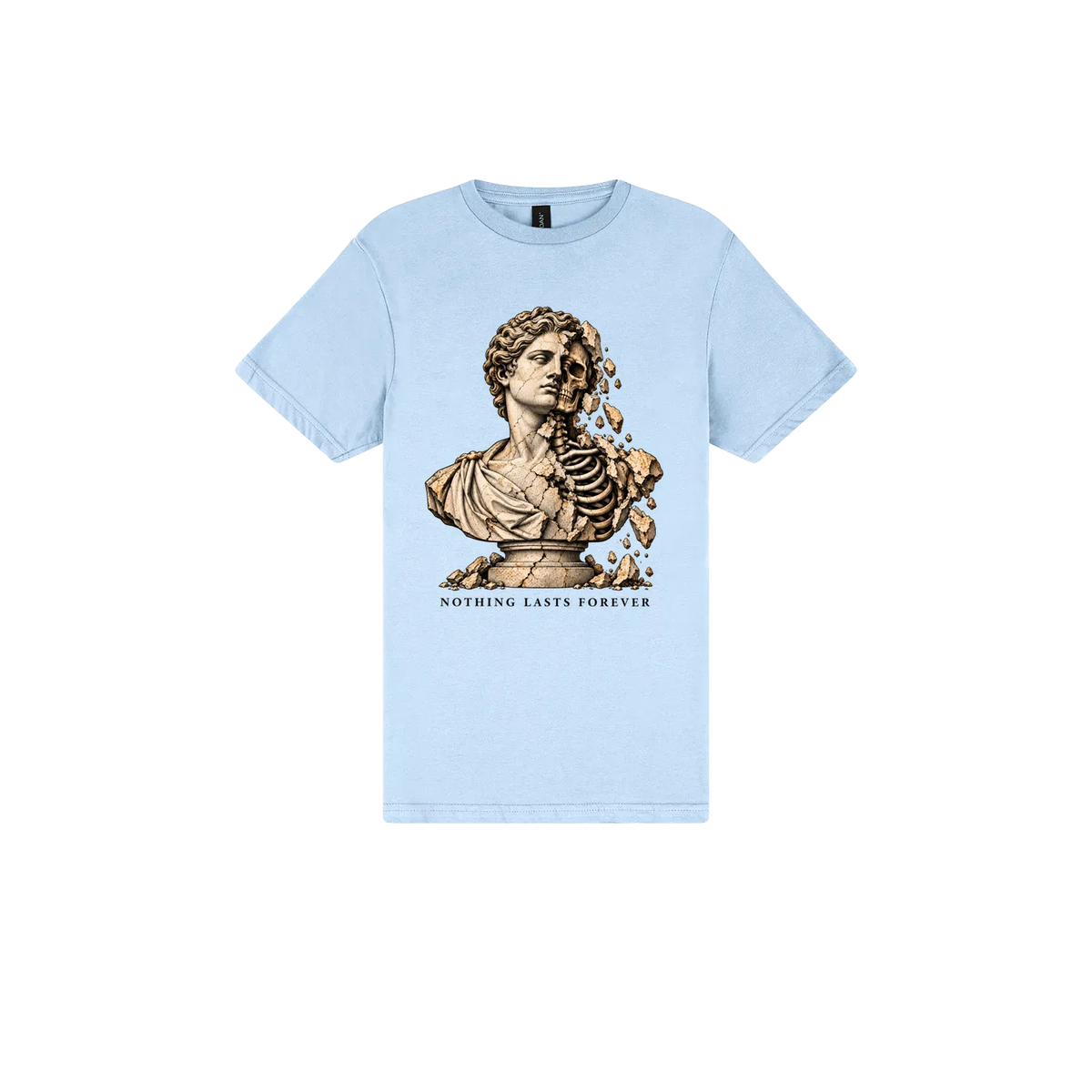 Light Blue front flat lay