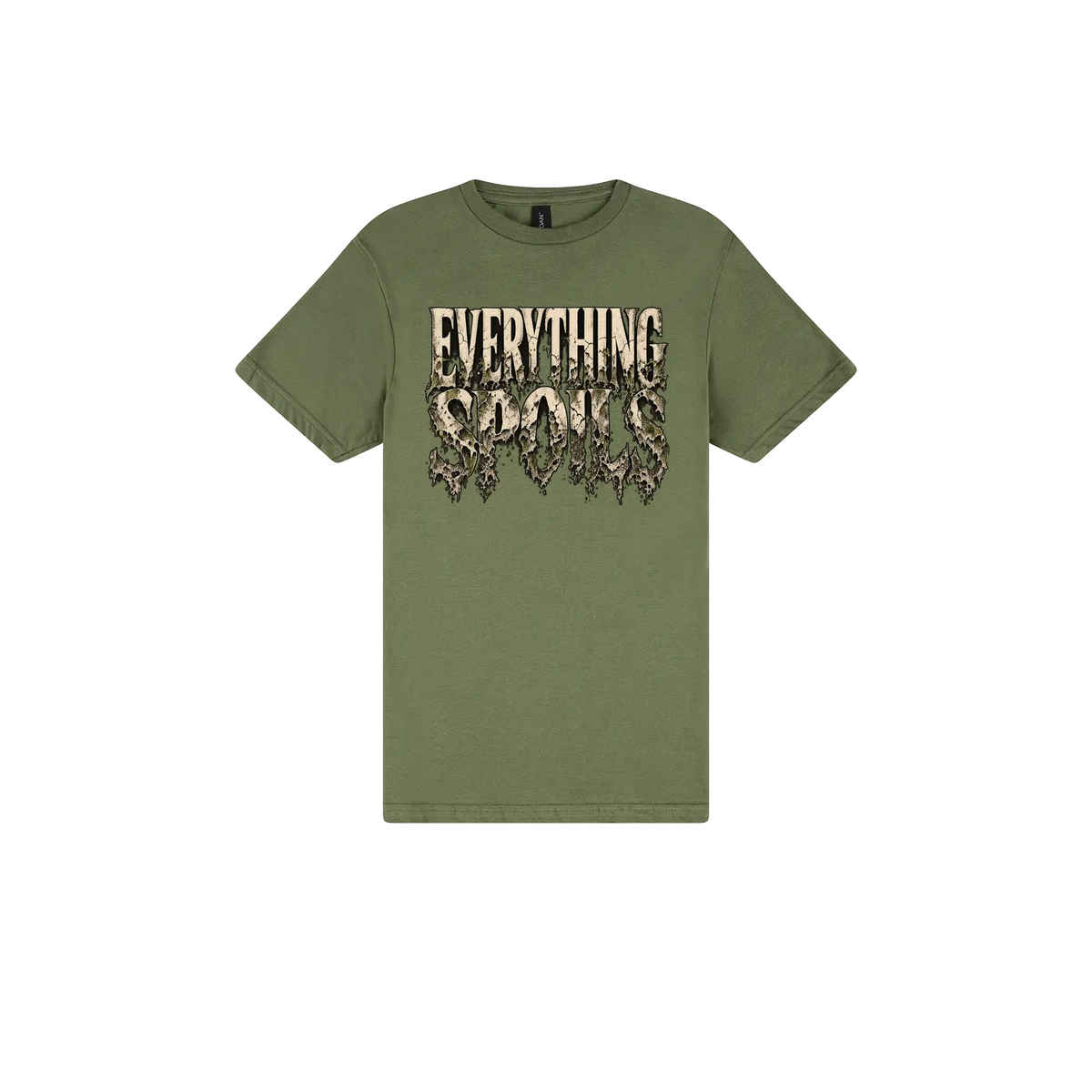 Military Green front flat lay
