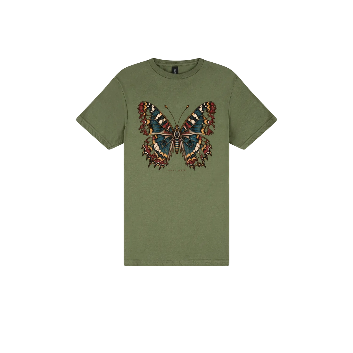Military Green front flat lay