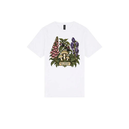 White front flat lay